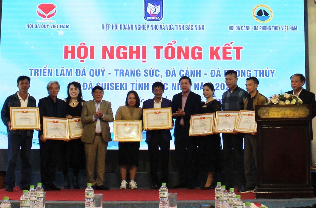 Tổng kết triển lãm Đá quý - trang sức, Đá cảnh - đá phong thuỷ và Đá Suiseki tỉnh Bắc Ninh năm 2023