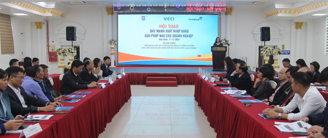 Hội thảo “ Đẩy mạnh xuất nhập khẩu – giải pháp nào cho các doanh nghiệp”