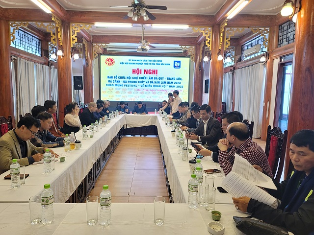 Hội nghị Ban tổ chức Hội chợ triển lãm đá quý - trang sức, đá cảnh- đá  phong thủy và đá nghê thuật hàn năm 2023