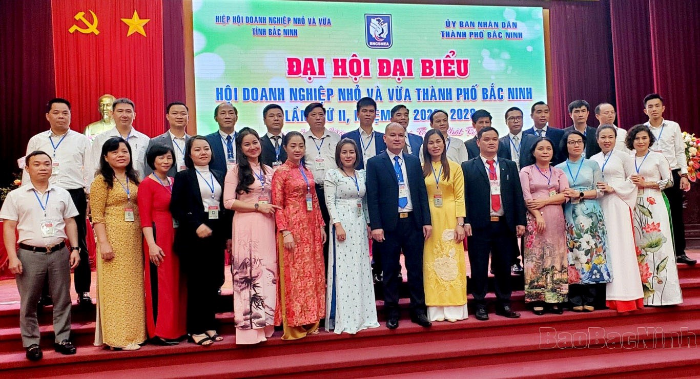 Đại hội Hội doanh nghiệp nhỏ và vừa thành phố Bắc Ninh lần thứ II