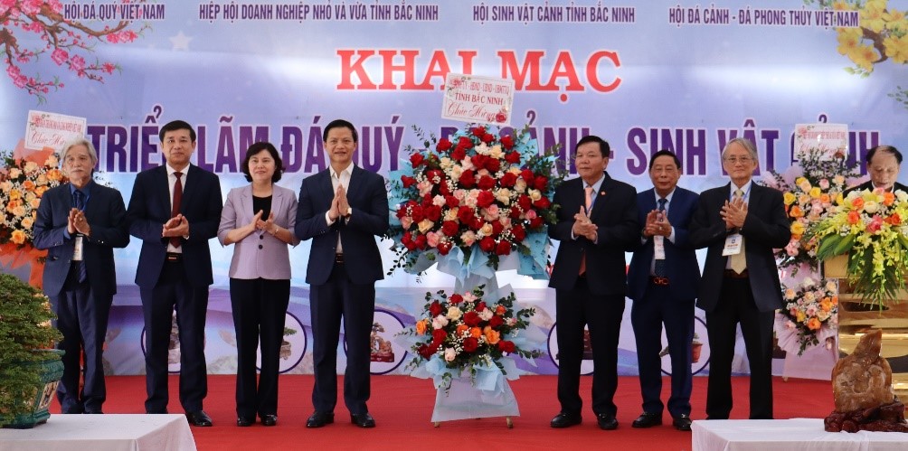 Khai mạc triển lãm đá quý, đá cảnh và sinh vật cảnh Xuân Giáp Thìn 2024