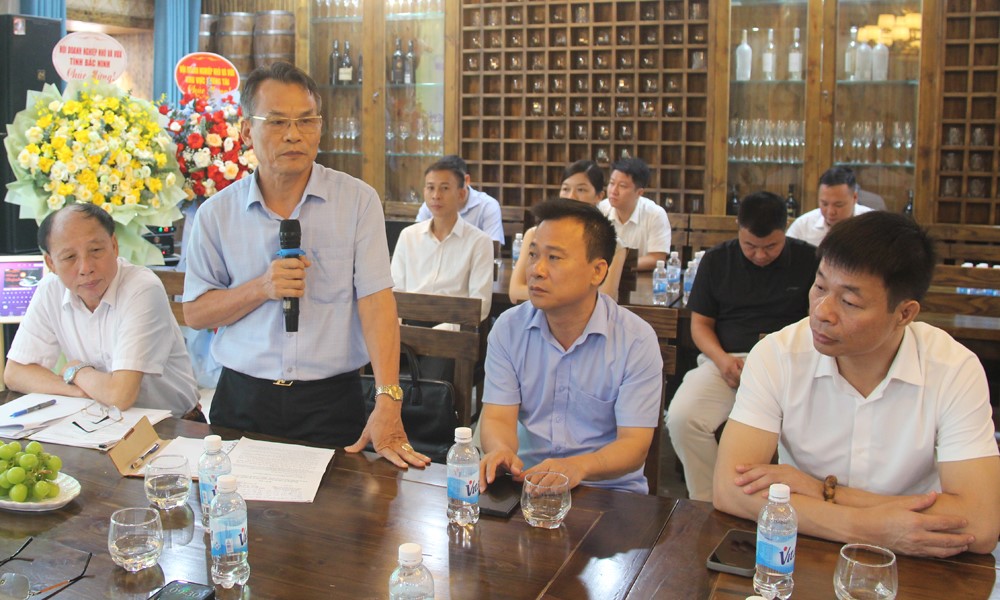 Hiệp hội doanh nghiệp nhỏ và vừa tiếp thu kiến nghị của hội viên khu vực Thuận Thành, Gia Bình và Lương Tài