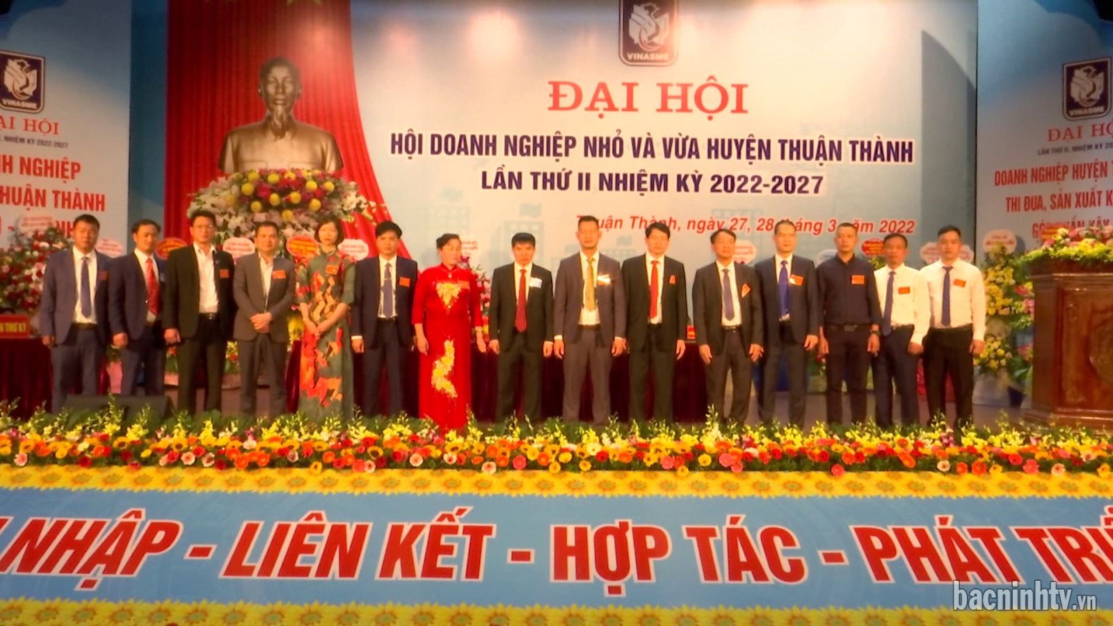 ĐẠI HỘI HỘI DOANH NGHIỆP NHỎ VÀ VỪA HUYỆN THUẬN THÀNH LẦN THỨ II, NHIỆM KỲ 2022-2027