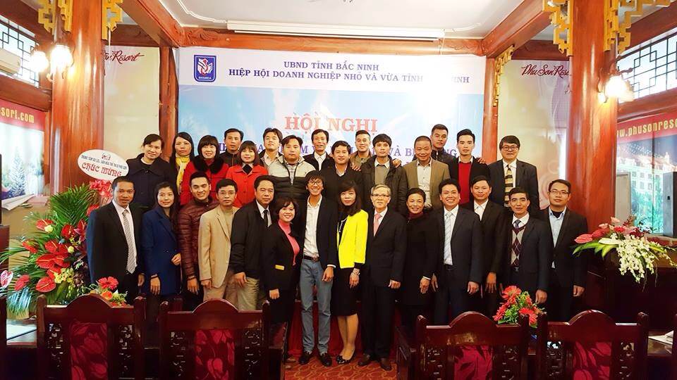 Tin Hội nghị triển khai nhiệm vụ năm 2016 và Lễ bế giảng Khóa đào tạo CEO 2015 của Hiệp hội DNNVV tỉnh Bắc Ninh